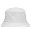 03997 Bucket Twill Unisex Twill Bucket Hat White colour image
